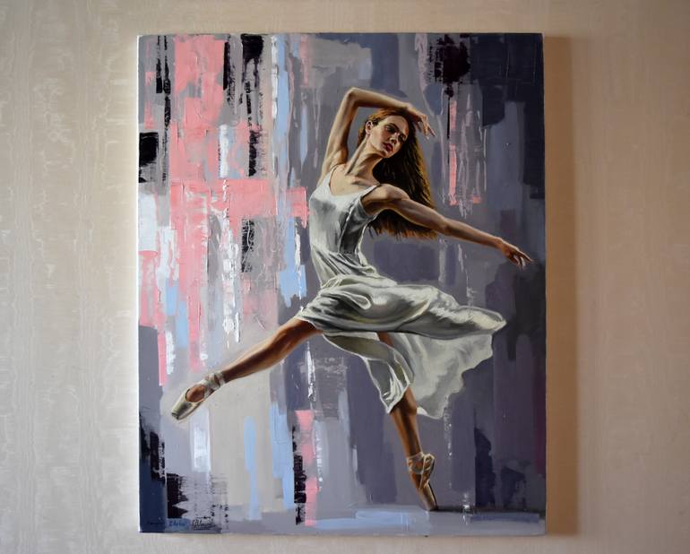 Original Expressionism Performing Arts Painting by Serghei Ghetiu