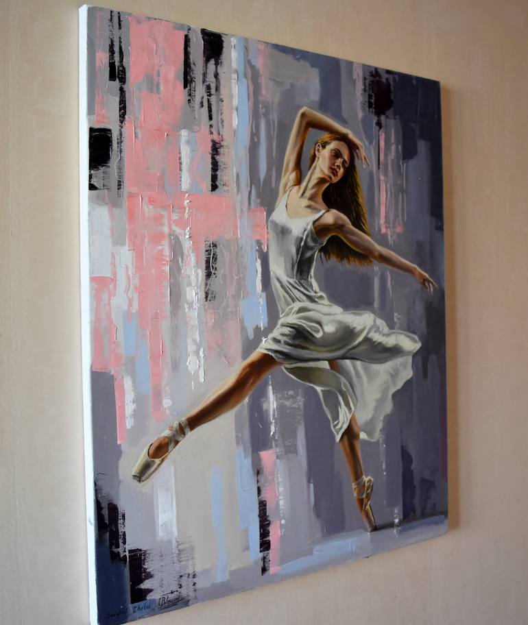 Original Expressionism Performing Arts Painting by Serghei Ghetiu