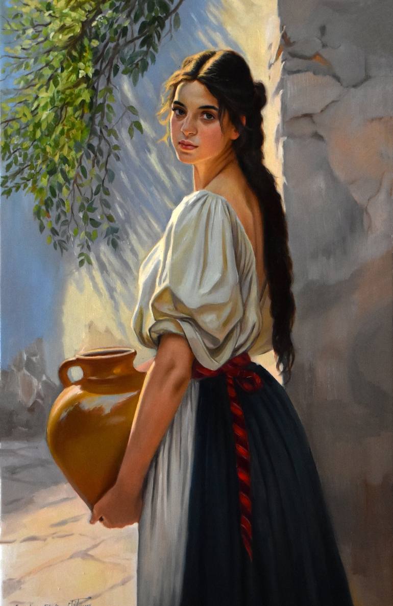The Mediterranean girl II - Print