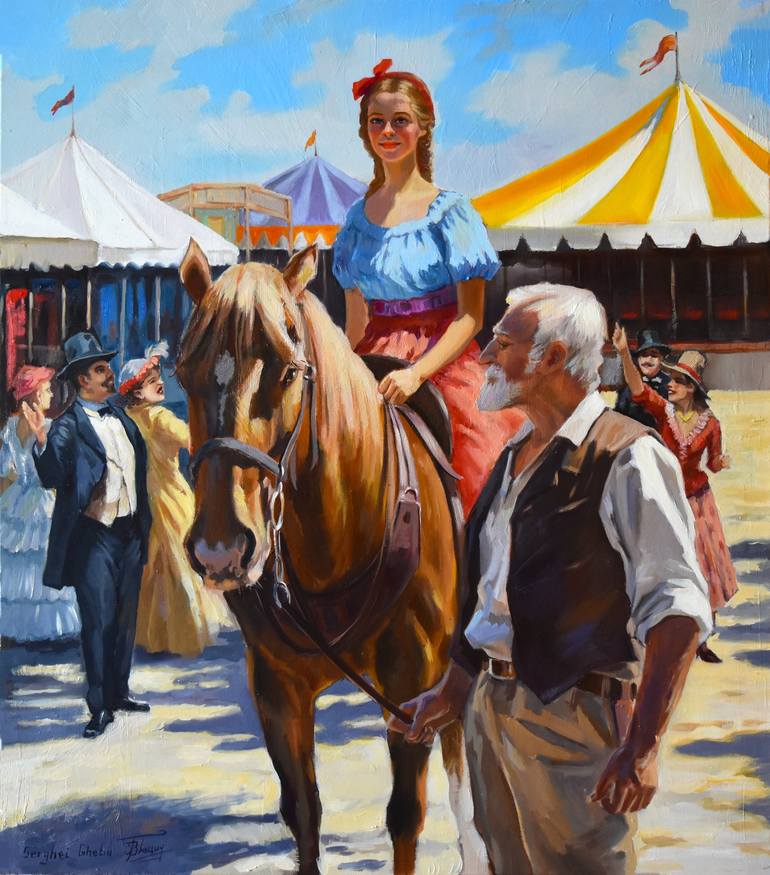 Print of Impressionism People Paintings by Serghei Ghetiu