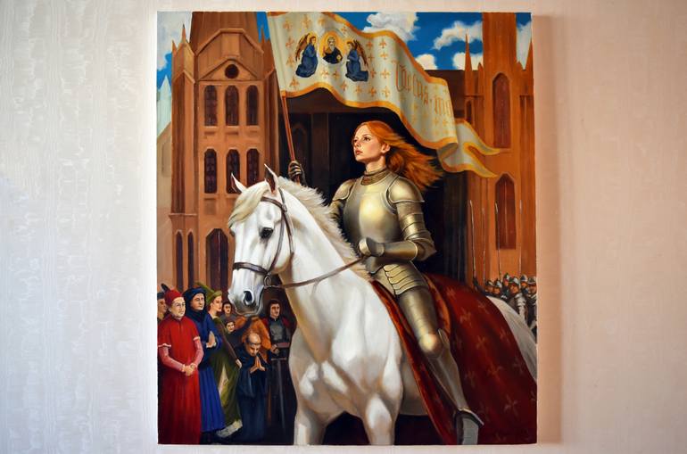 Original Classicism People Painting by Serghei Ghetiu