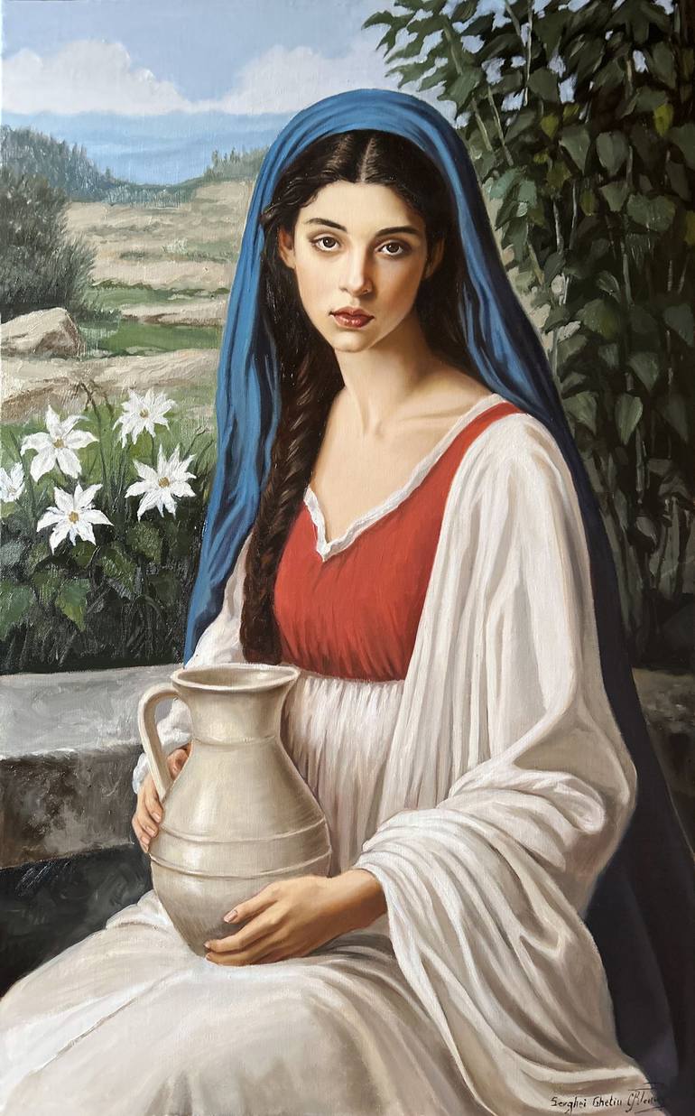 Print of Figurative People Paintings by Serghei Ghetiu