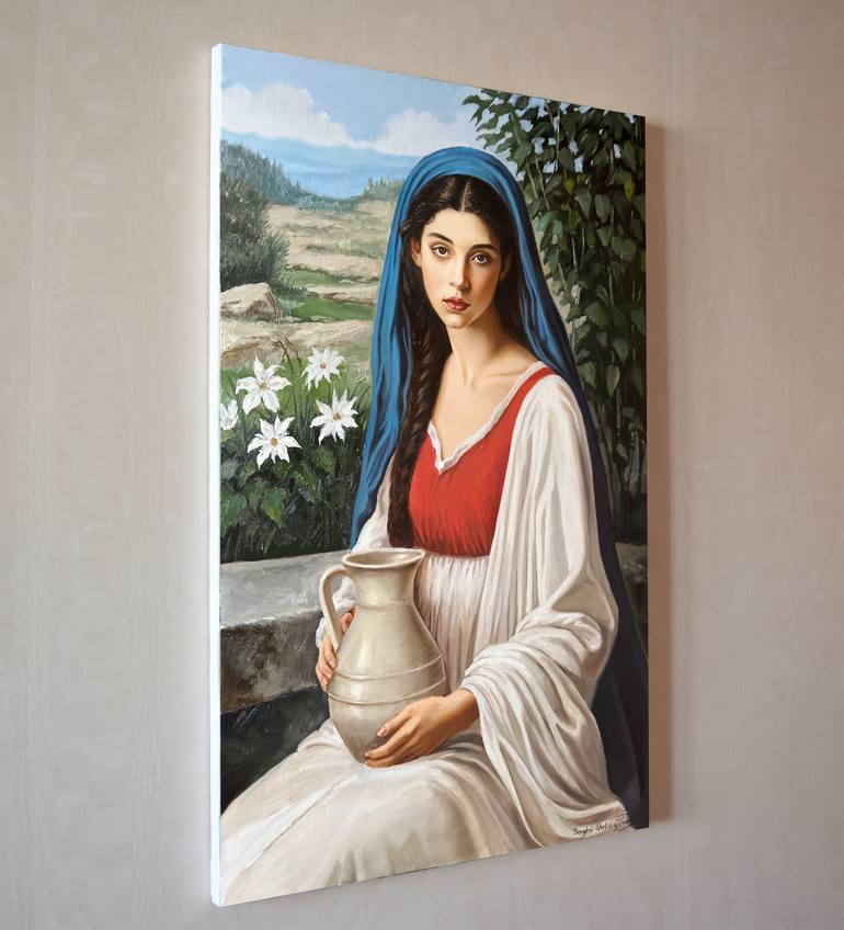 Original Figurative People Painting by Serghei Ghetiu