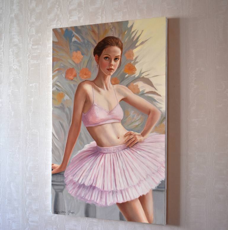 Original Figurative Women Painting by Serghei Ghetiu