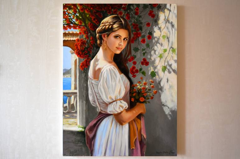 Original Figurative People Painting by Serghei Ghetiu