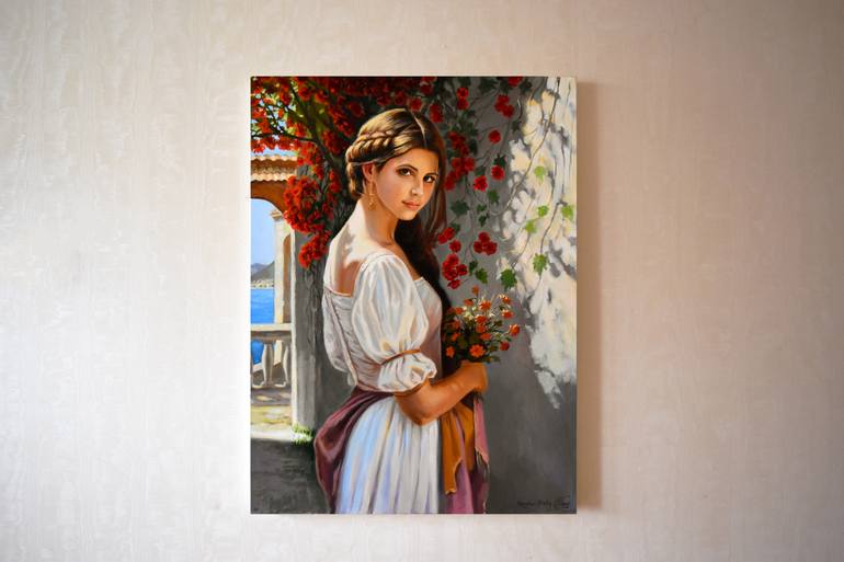 Original Figurative People Painting by Serghei Ghetiu
