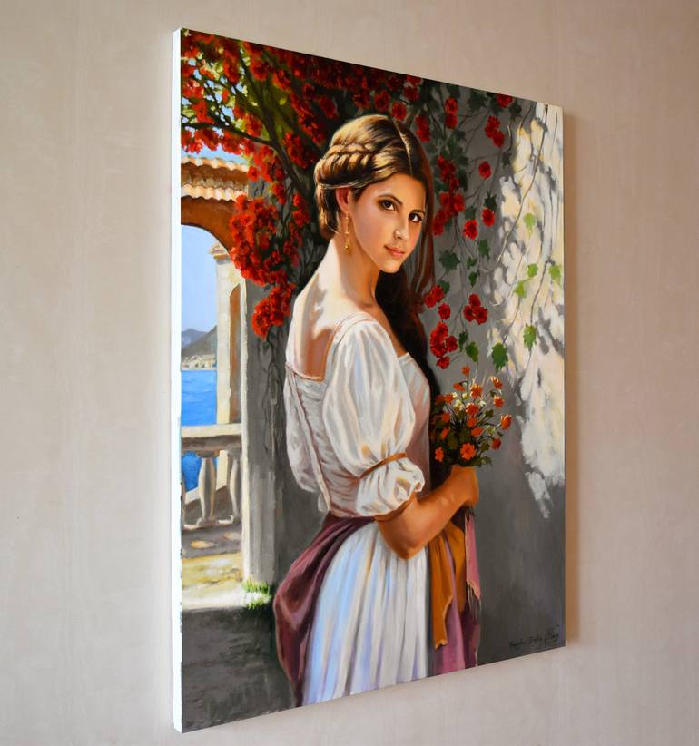 Original Figurative People Painting by Serghei Ghetiu