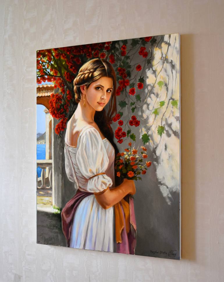 Original Figurative People Painting by Serghei Ghetiu