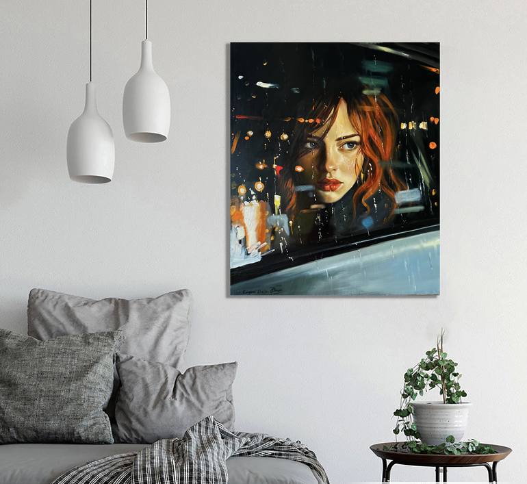 Original Figurative People Painting by Serghei Ghetiu