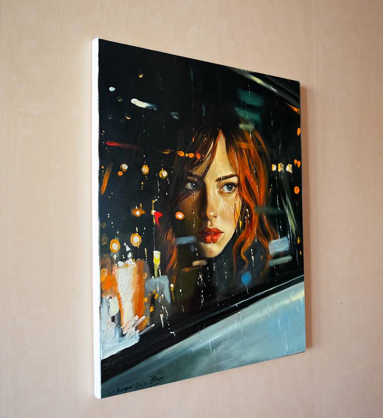 Original Figurative People Painting by Serghei Ghetiu