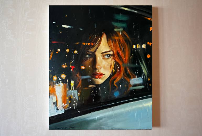 Original Figurative People Painting by Serghei Ghetiu