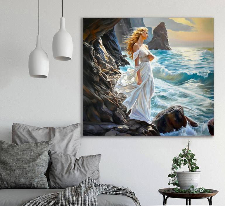 Original Figurative People Painting by Serghei Ghetiu