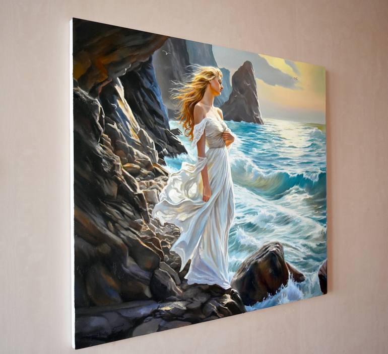 Original Figurative People Painting by Serghei Ghetiu