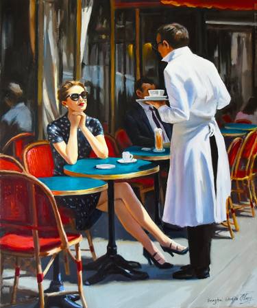 Original Figurative People Painting by Serghei Ghetiu