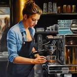 At the coffee shop by Serghei Ghetiu