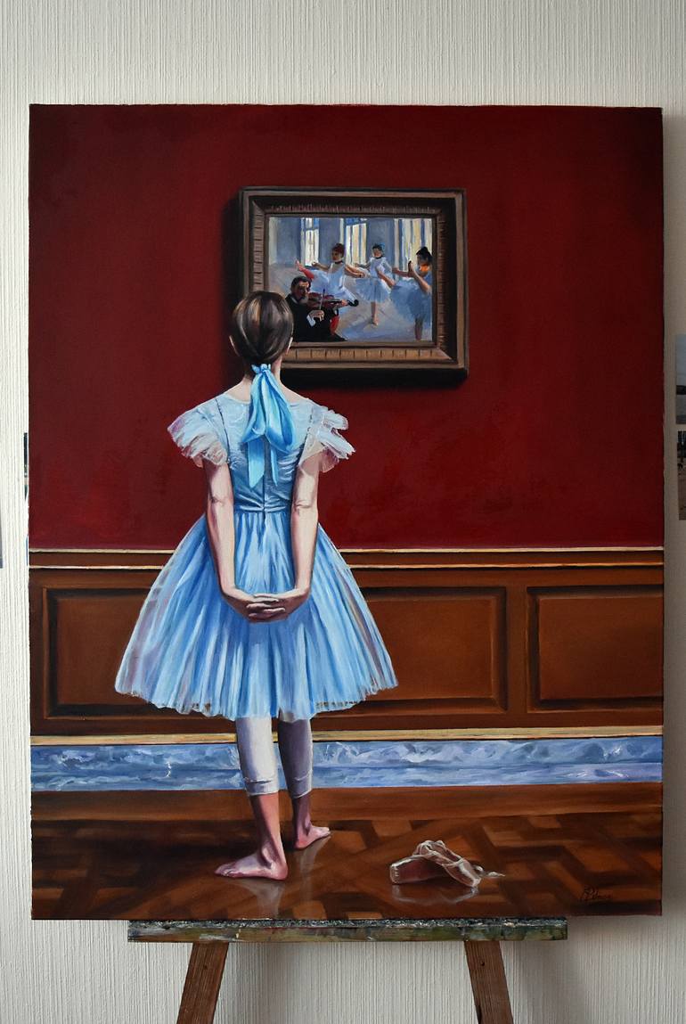Original Realism Performing Arts Painting by Serghei Ghetiu