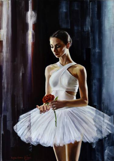 Print of Portraiture Portrait Paintings by Serghei Ghetiu