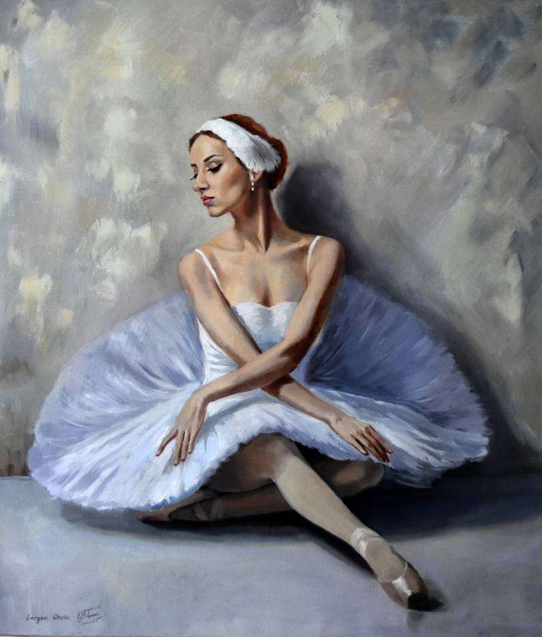 At the ballet school VI Painting by Serghei Ghetiu | Saatchi Art