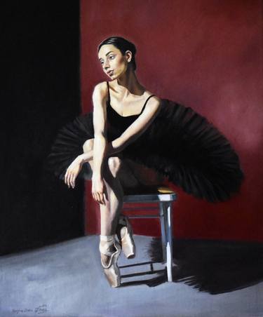 Print of Impressionism Portrait Paintings by Serghei Ghetiu