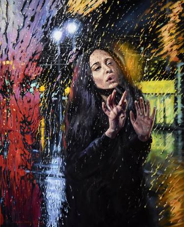 Print of Figurative Portrait Paintings by Serghei Ghetiu