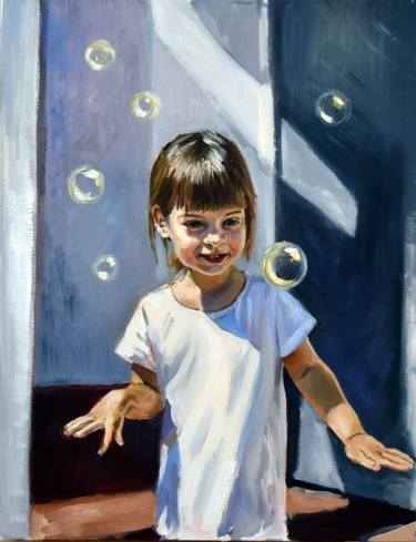 Print of Children Paintings by Serghei Ghetiu