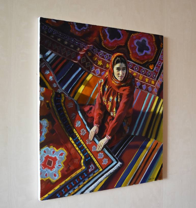 Original Figurative People Painting by Serghei Ghetiu