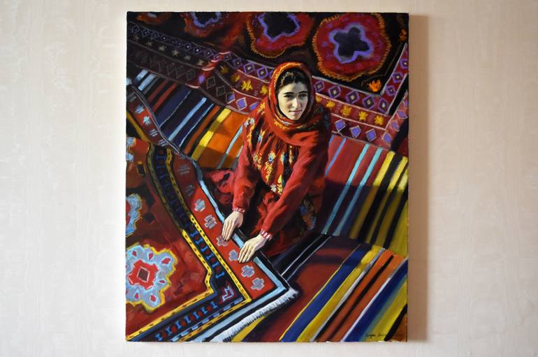 Original Figurative People Painting by Serghei Ghetiu