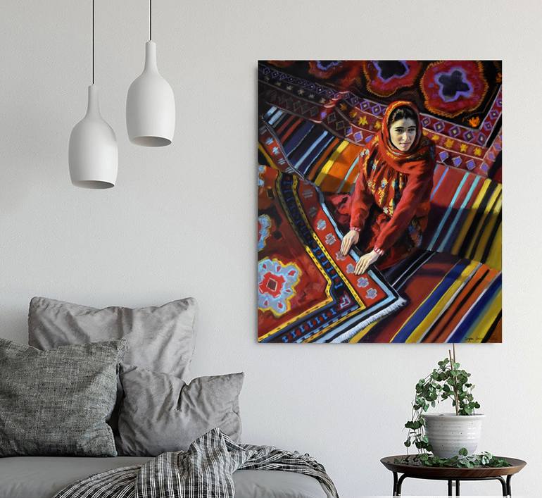 Original Figurative People Painting by Serghei Ghetiu