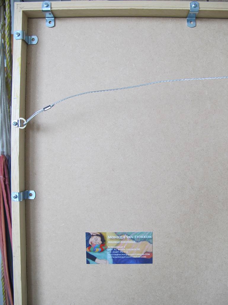 Original Conceptual Women Drawing by Monique Van Stokkum