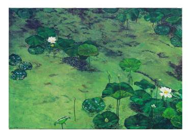 Original Fine Art Floral Paintings by Myung Hee LEE