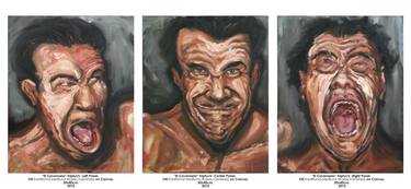 "El Cavernario" (The Caveman) Triptych thumb