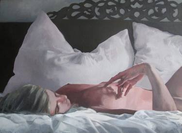 Print of Figurative Nude Paintings by Natasha Serafimovska