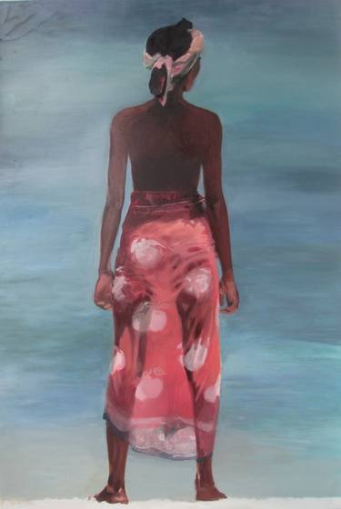 Original Figurative People Painting by Natasha Serafimovska
