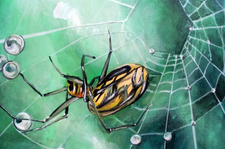 Original Expressionism Animal Painting by Sanda Grlić