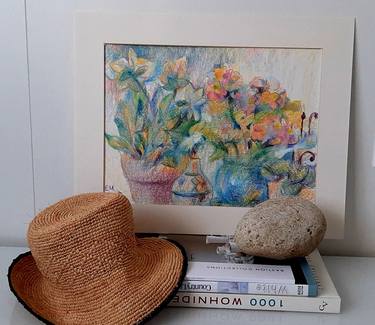 Original Impressionism Floral Paintings by Elmira Herren