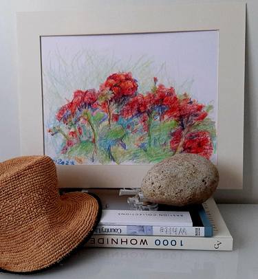 Original Floral Paintings by Elmira Herren