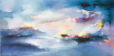 Original Abstract Expressionism Abstract Paintings by jingshen you