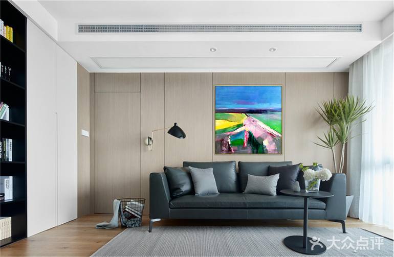 Original Abstract Expressionism Abstract Painting by Jingshen You