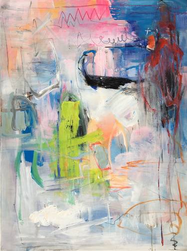 Original Abstract Expressionism Abstract Paintings by jingshen you