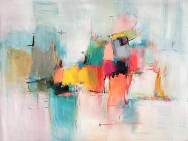 Print of Abstract Expressionism Abstract Paintings by jingshen you