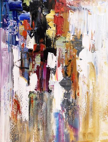 Print of Abstract Expressionism Abstract Paintings by jingshen you