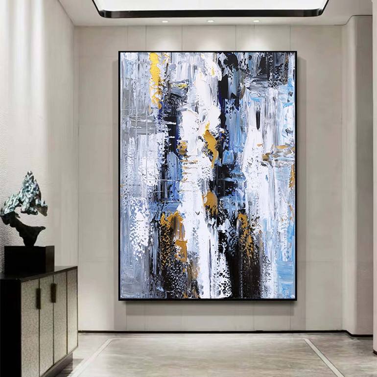 Original Abstract Expressionism Abstract Painting by jingshen you