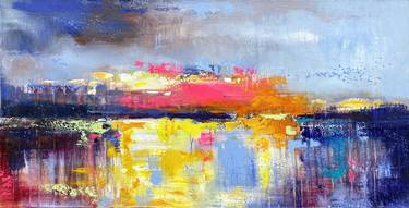 Original Abstract Expressionism Abstract Paintings by jingshen you