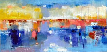 Original Abstract Expressionism Abstract Paintings by jingshen you