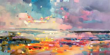 Saatchi Art Artist jingshen you; Paintings, “Colorful sky 1118” #art