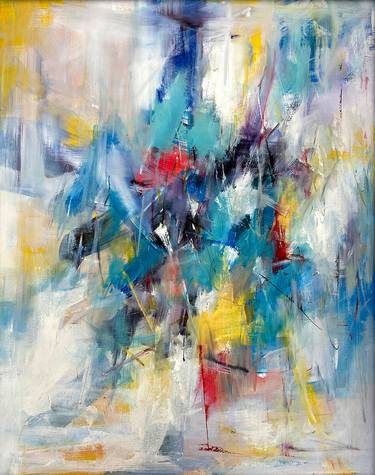 Original Abstract Expressionism Abstract Paintings by jingshen you