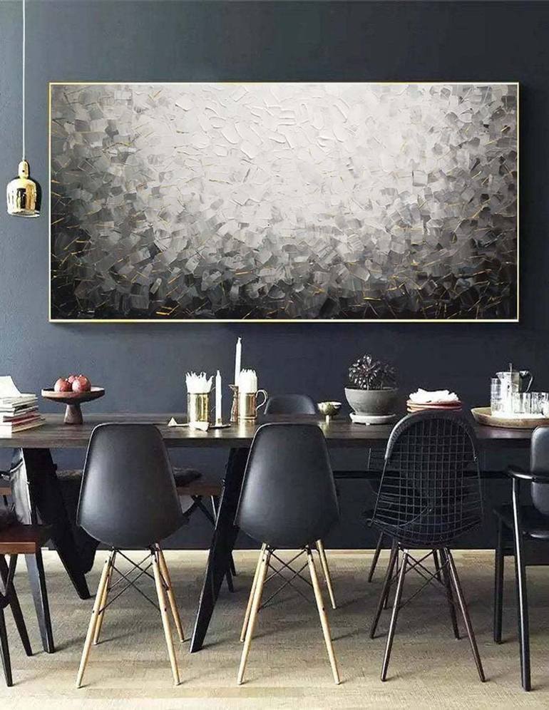 Original Abstract Expressionism Abstract Painting by jingshen you