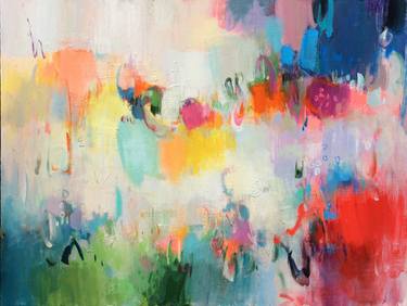 Original Abstract Expressionism Abstract Paintings by jingshen you