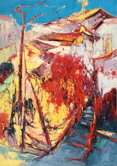 Print of Abstract Expressionism Abstract Paintings by jingshen you