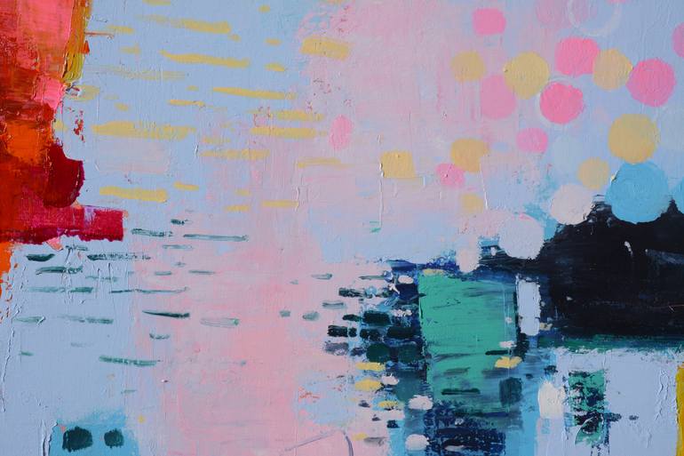 Original Abstract Expressionism Abstract Painting by Jingshen You